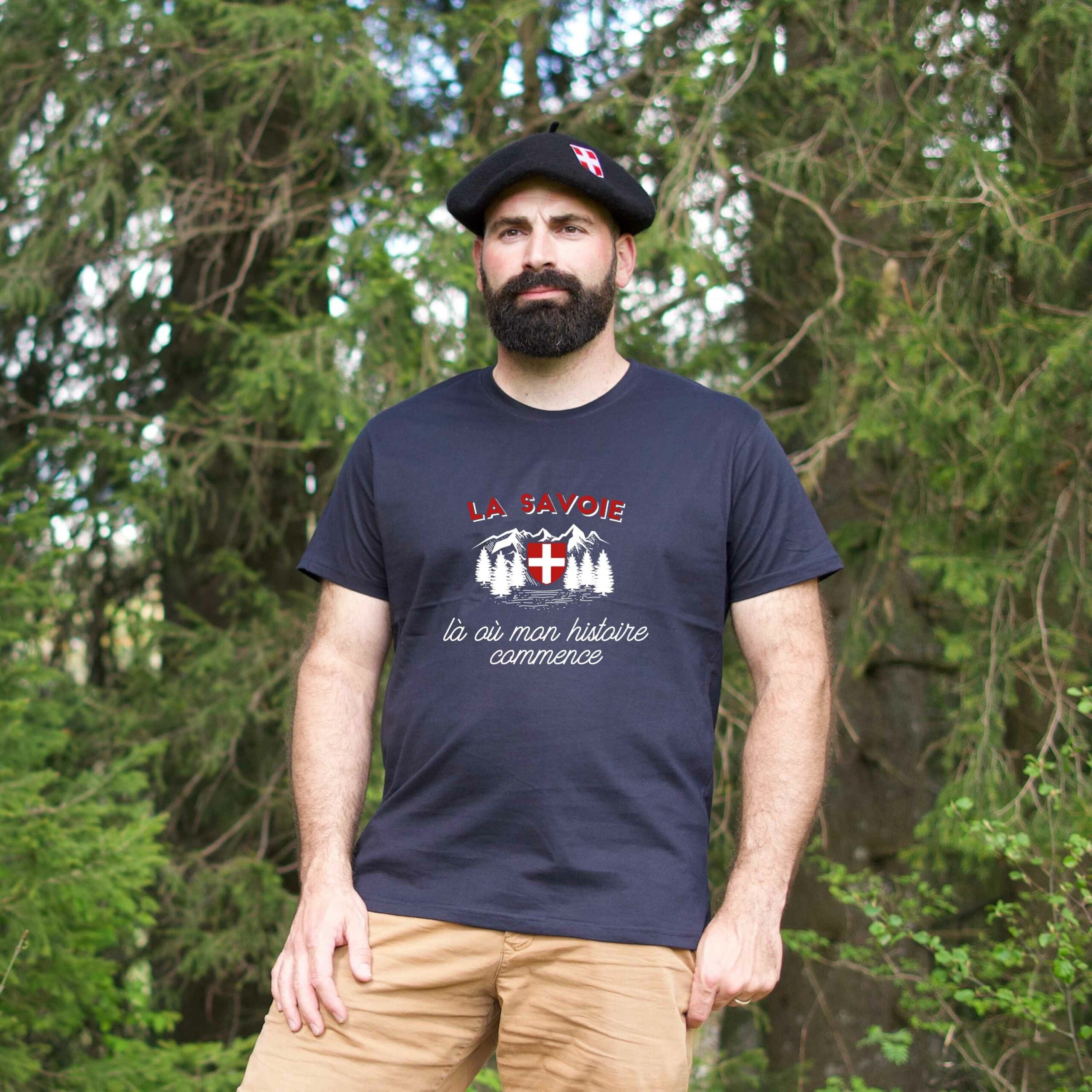 T-shirt « La Savoie, là où mon histoire Commence »