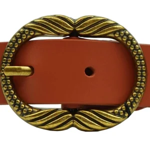 Ceinture terracotta en cuir - Anais