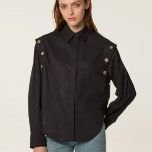 Chemise à boutons pression