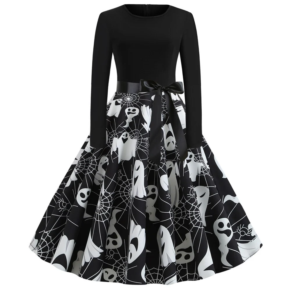 Robe Rockabilly Esprit Halloween – Image 3