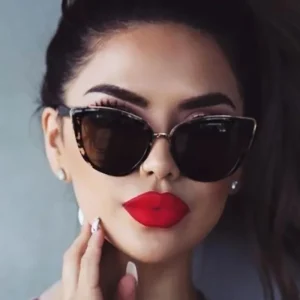 Lunettes Vintage Femme  Noires