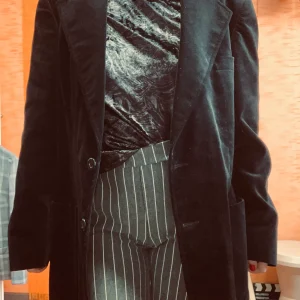 Très belle veste Vintage gros velours noir Chic