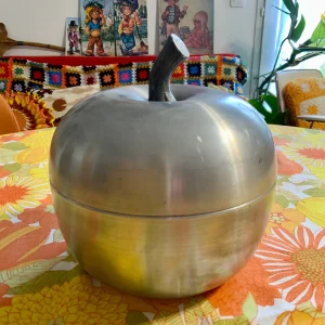 Pomme Aluminium Sceau à glaçons Vintage