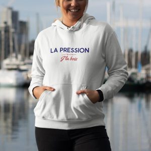Sweat à Capuche La pression j&rsquo;la bois