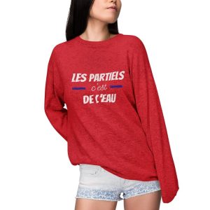 Sweatshirt Les partiels c&rsquo;est de l&rsquo;eau