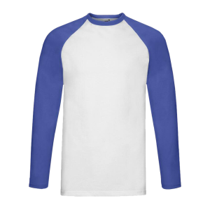 T-shirt bicolore unisexe à personnaliser – manches longues – 4 coloris