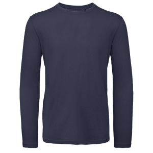 T-shirt Homme manches longues coton BIO à personnaliser – 5 coloris