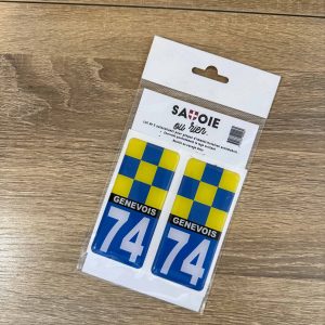 Sticker Immatriculation GENEVOIS