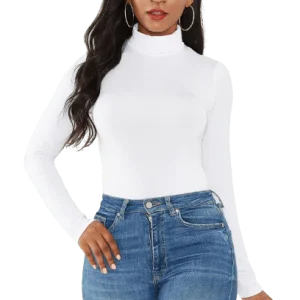 Body Manche Longue Femme  Blanc