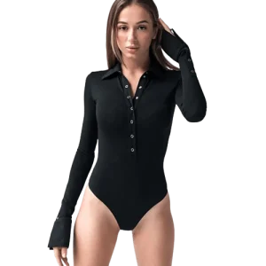 Body Manche Longue Noir