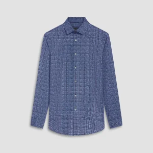 Bugatchi: James Check Print OoohCotton®