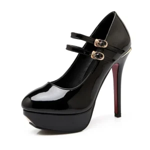Chaussure Pin-Up Rétro  Noir