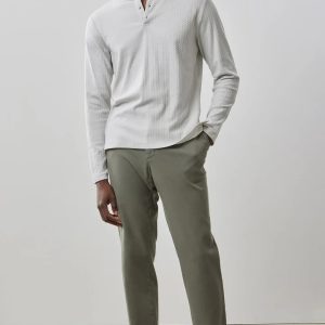Robert Barakett: Chandail à Chevrons Henley