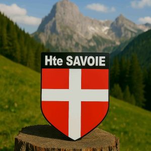 Blason Haute Savoie Acier