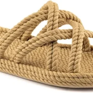 Sandales corde Bodrum beige - BOHONOMAD